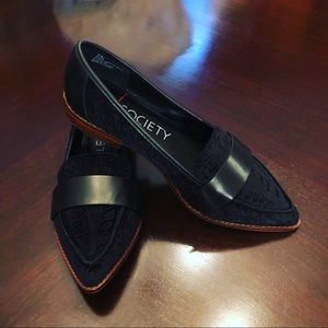Black suede loafers - Sole Society- size 7.5, like new condition, worn once.